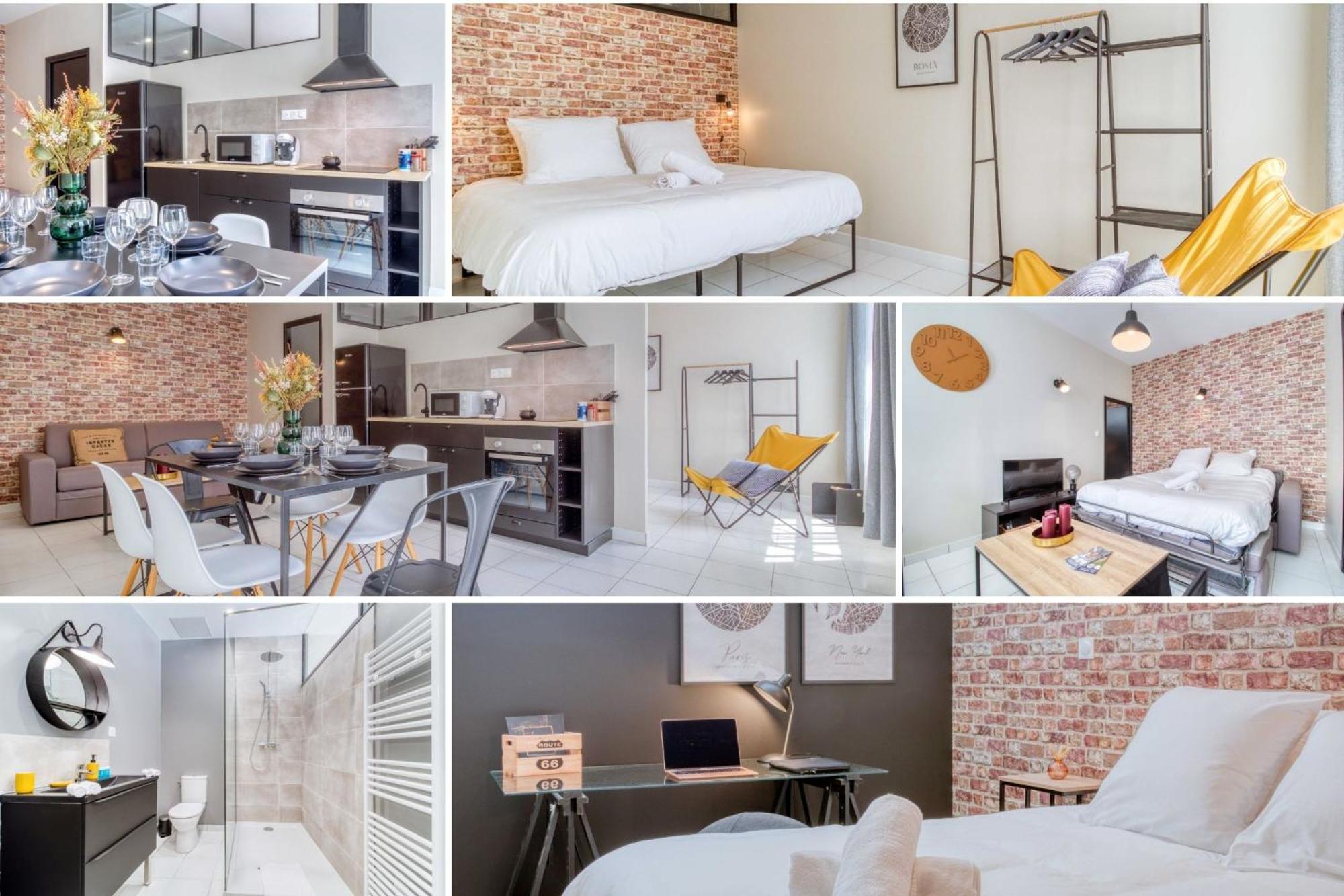 Appartement La Fabrique - Spacieux - Calme - Confort